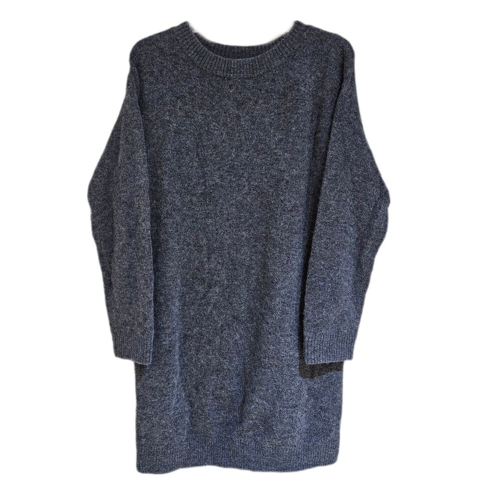 boho grunge slouchy gray sezane knit sweater